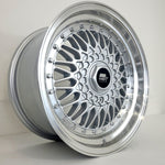 MST Wheels - MT13 Silver Machined Face 16x8
