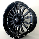 TW Wheels - T6 Gloss Black Milled 20x10