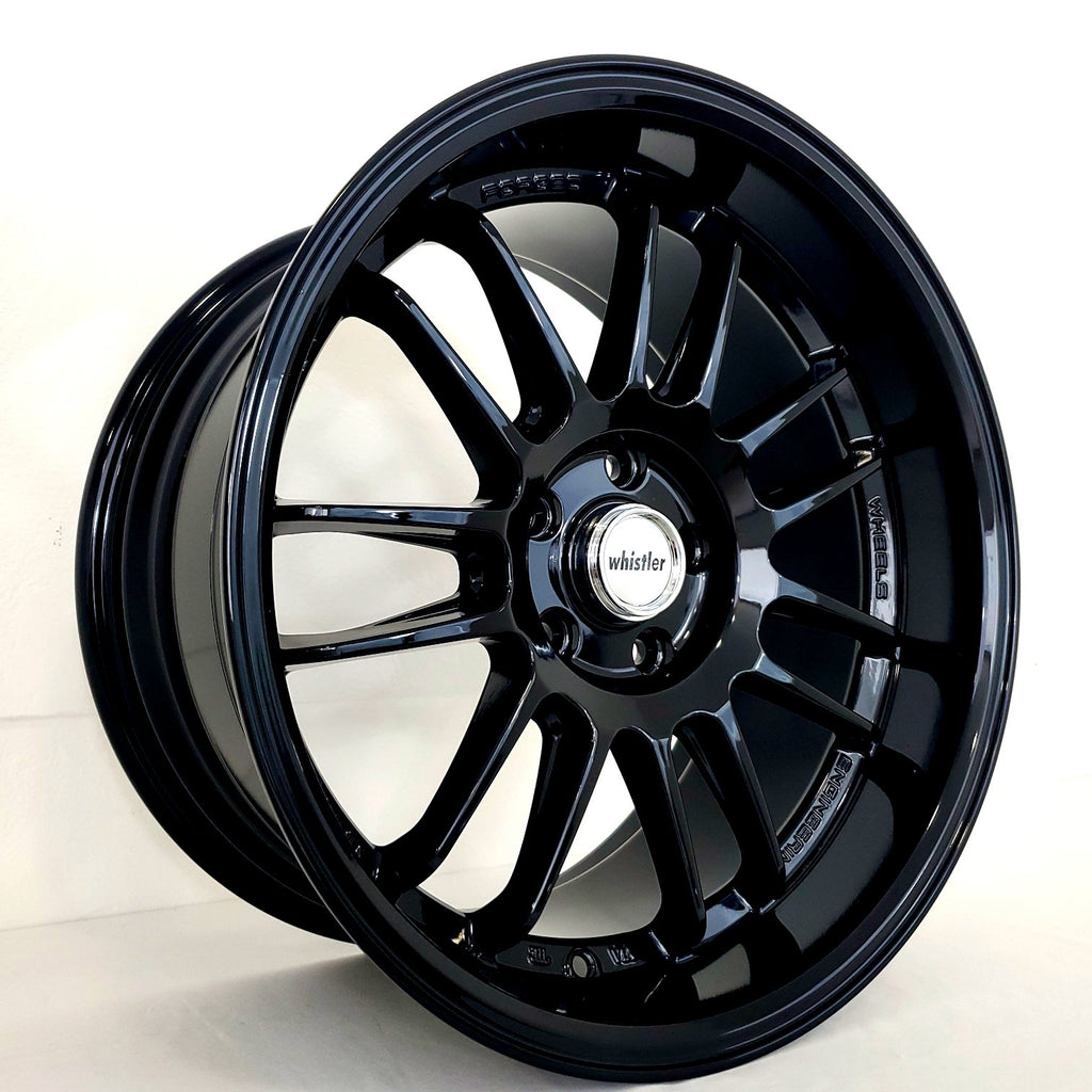 Whistler Wheels - AF1002 Gloss Black 18x9.5 – VID Wheels