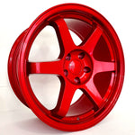 9SIX9 Wheels - 9001 Candy Red 17x9