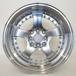 Aodhán Wheels - AH03 Silver Machined Face 15x8