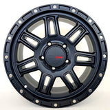 DX4 Wheels - Rebel Flat Black 18x9