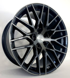 Luxxx Wheels - LFF01 Brushed Titanium Black 20x9