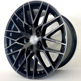 Luxxx Wheels - LFF01 Brushed Titanium Black 20x9
