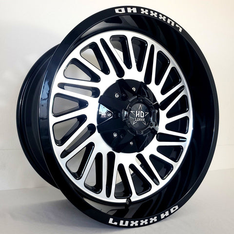 Luxxx Wheels - HD19 Gloss Black Machined Face 20x10