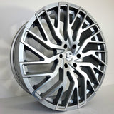 Luxxx Wheels - LE6 Silver Machined Face 24x9