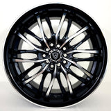 White Diamond Luxury Wheels - W3108 Gloss Black Machined Face 17x7.5