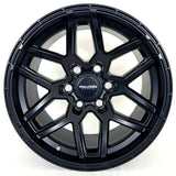 Falcon Wheels - T9 Matte Black 17x9