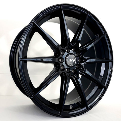 DRW Wheels - D19 Gloss Black 17x7.5