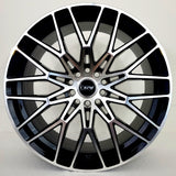 DRW Wheels - D21 Gloss Black Machined Face 18x8