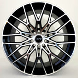 DRW Wheels - D21 Gloss Black Machined Face 17x7.5