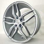 Inovit Wheels - Vector Silver Machiched Face 19x9.5