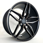Inovit Wheels - Vector Black Machined Face Dark Tint 20x8.5