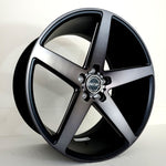 Inovit Wheels - Rotor Black Machined Face Dark Tint 20x10