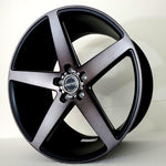 Inovit Wheels - Rotor Black Machined Face Dark Tint 20x10