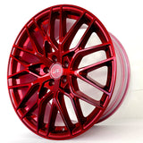 Luxxx Wheels - LFF01 Brushed Roja Red 20x9