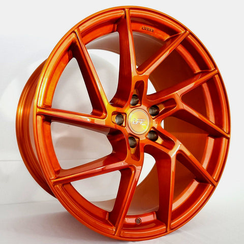 Luxxx Wheels - LFF02 Brushed Sunset Orange 20x9