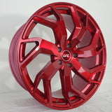 Luxxx Wheels - LFF04 Brushed Roja Red 20x9