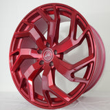 Luxxx Wheels - LFF04 Brushed Roja Red 20x9