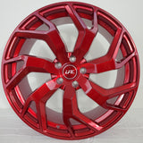 Luxxx Wheels - LFF04 Brushed Roja Red 20x9