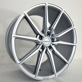 Inovit Wheels - Frixion5 Silver Machined Face 19x8.5