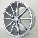 Inovit Wheels - Frixion5 Silver Machined Face 19x9.5