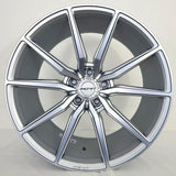 Inovit Wheels - Frixion5 Silver Machined Face 19x8.5