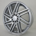 Drag Wheels - DR70 Silver Machined Face 17x7.5
