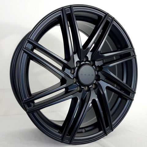 Drag Wheels - DR70 Flat Black 17x7.5