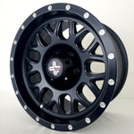 DX4 Wheels - Gear Flat Black 15x8