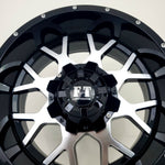 Full Throttle - FT0151 Gloss Black Machined Face 18x9