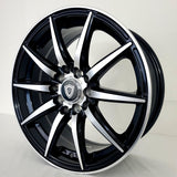G-Line Luxury Wheels - G0043 Gloss Black Machined Face 15x6.5