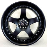 G-Line Luxury Wheels - G8073 Satin Black 18x8.5