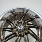 Stance Tuning Wheels - STR1 Directional (Right) Bronze Machined Lip 18x9
