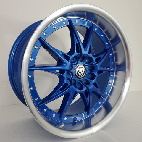Stance Tuning Wheels - ST05 Candy Blue Machined Face 17x9