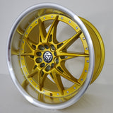 Stance Tuning Wheels - ST05 Candy Gold Machined Lip 17x9