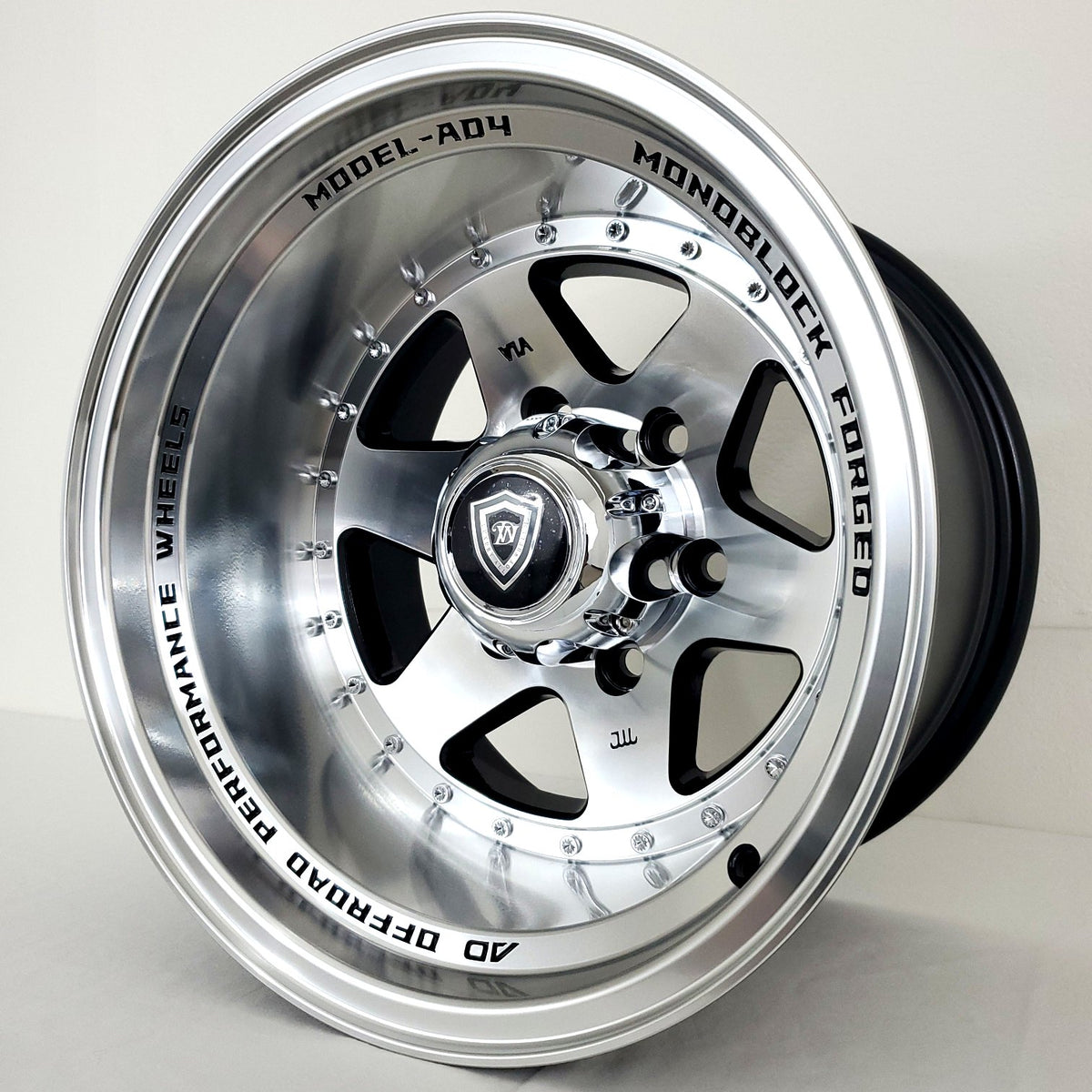 White Diamond Luxury Wheels - W3910 Black Machined Face 15x10 – VID Wheels