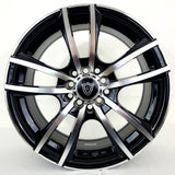 G-Line Luxury Wheels - G5092 Gloss Black Machined Face 16x7