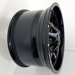 Luxxx Wheels - HD14 Gloss Black Milled 17x9