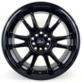 ZMax Racing Wheels - ZMR3 Gloss Black 17x7