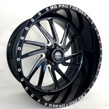 Luxxx Wheels - Forged HDPRO-01 Hornet Gloss Black Milled 22x12 (Right)