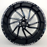 Luxxx Wheels - Forged HDPRO-01 Hornet Gloss Black Milled 22x12 (Right)