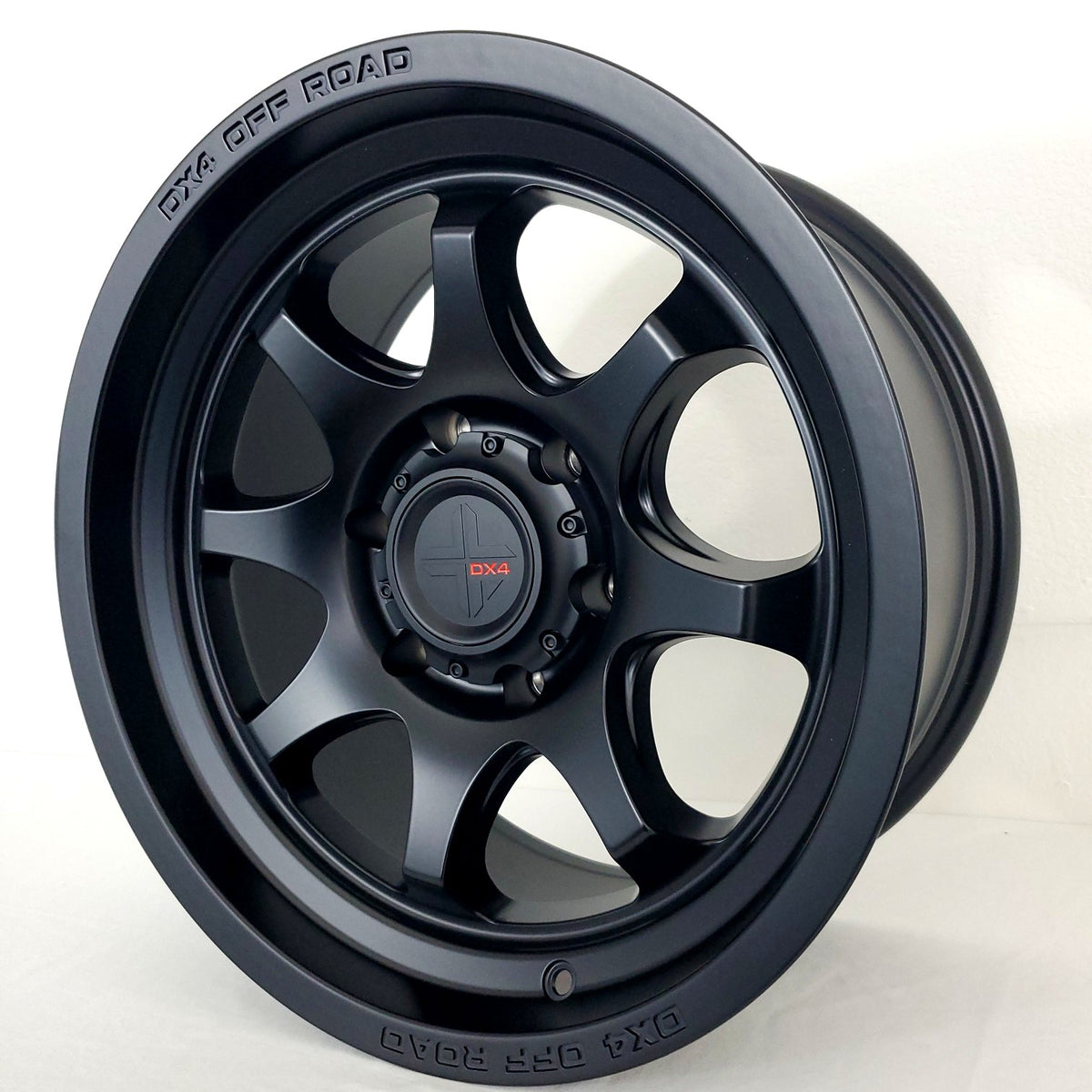 DX4 Wheels - Rhino Flat Black 17x8.5 – VID Wheels