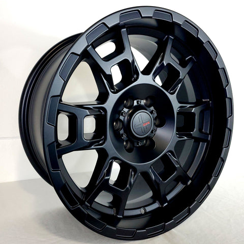DX4 Wheels - Beast Flat Black 17x8.5