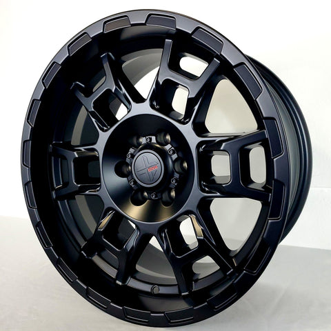DX4 Wheels - Beast Flat Black 17x8.5 – VID Wheels