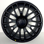 Replica Wheels - MB8V2 Matte Black Machined Tip 18x9