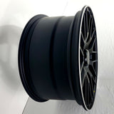Replica Wheels - MB8V2 Matte Black Machined Tip 18x9