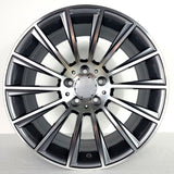 Replica Wheels - MB4 Gunmetal Machined Face 18x9.5