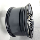 Replica Wheels - MB4 Gunmetal Machined Face 18x9.5