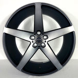 Inovit Wheels - Rotor Black Machined Face Dark Tint 22x10.5